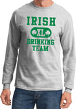 St Patricks Day T-shirt Irish Drinking Team Long Sleeve - Yoga Clothing for You