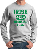 St Patricks Day Sweatshirt Irish Drinking Team - Yoga Clothing for You
