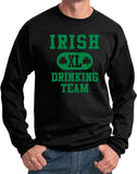St Patricks Day Sweatshirt Irish Drinking Team - Yoga Clothing for You