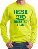 St Patricks Day Sweatshirt Irish Drinking Team - Yoga Clothing for You