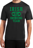 St Patricks Day T-shirt Irish Drinking Team Moisture Wicking Tee - Yoga Clothing for You