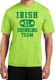 St Patricks Day T-shirt Irish Drinking Team Moisture Wicking Tee - Yoga Clothing for You
