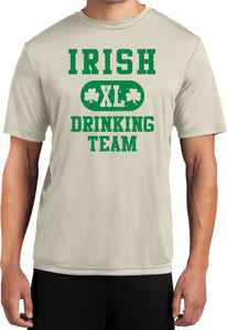 St Patricks Day T-shirt Irish Drinking Team Moisture Wicking Tee - Yoga Clothing for You