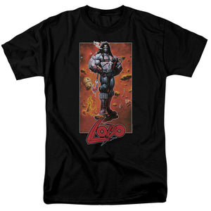 Lobo T-Shirt Pose Black Tee - Yoga Clothing for You