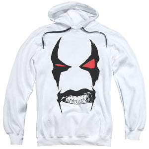 Lobo Hoodie Close Up White Hoody - Yoga Clothing for You