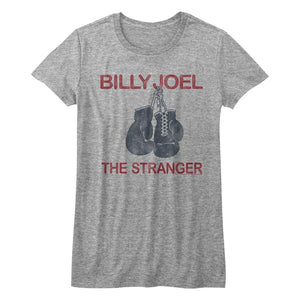 Billy Joel Juniors T-Shirt The Stranger Grey Tee - Yoga Clothing for You