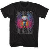 Journey Gradient Scarab Logo Black Tall T-shirt