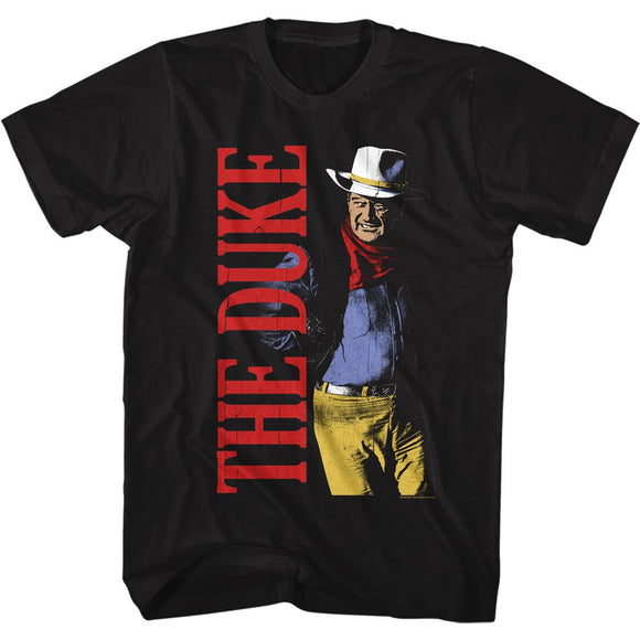 John Wayne BIG DUKE Men's T-shirt - Black - Yoga Clothing for You