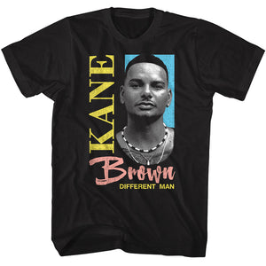 Kane Brown Tri Color Different Man Black Tall T-shirt