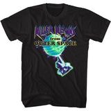 Killer Klowns From Outer Space Planet Spinning Clown Black T-shirt - Yoga Clothing for You