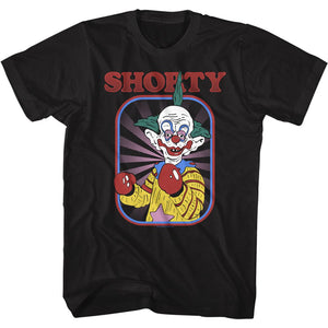 Killer Klowns From Outer Space Shorty Black T-shirt - Yoga Clothing for You