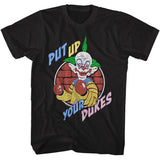 Killer Klowns From Outer Space Put Up Your Dukes Black T-shirt - Yoga Clothing for You