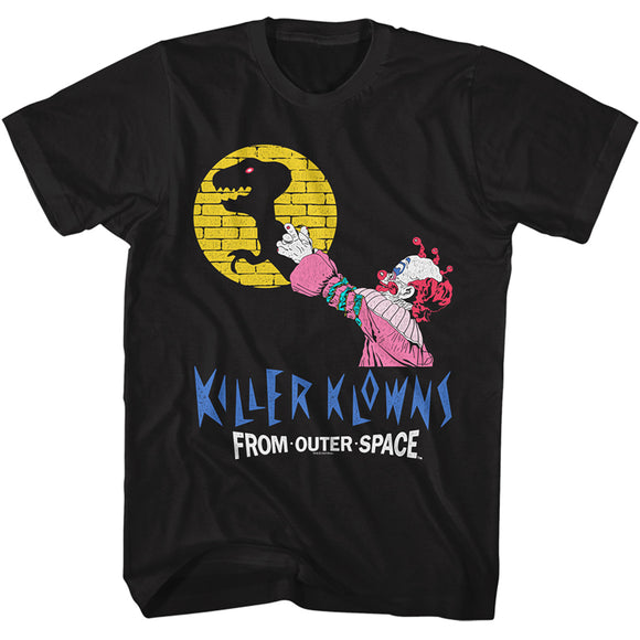 Killer Klowns From Outer Space Puppet Show Black Tall T-shirt - Yoga Clothing for You