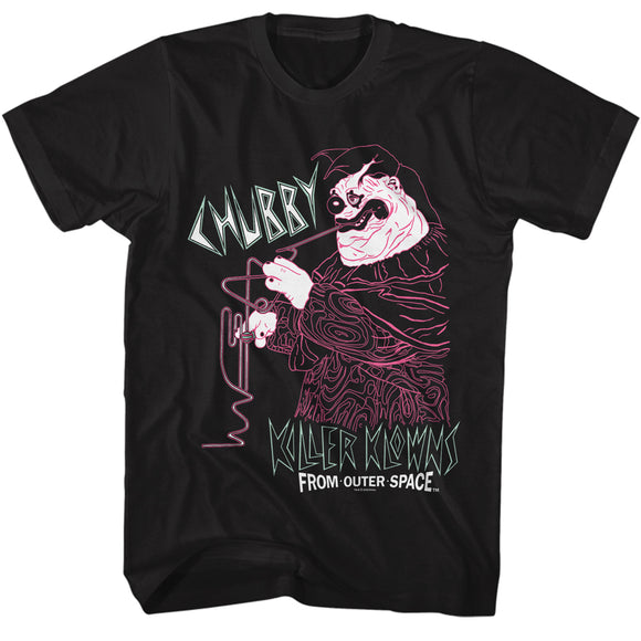 Killer Klowns From Outer Space Chubby Black T-shirt - Yoga Clothing for You