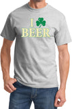 Men's St Patricks Day I Love Beer T-shirt - Yoga Clothing for You