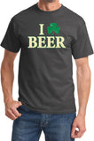 Men's St Patricks Day I Love Beer T-shirt - Yoga Clothing for You