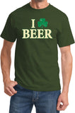 Men's St Patricks Day I Love Beer T-shirt - Yoga Clothing for You