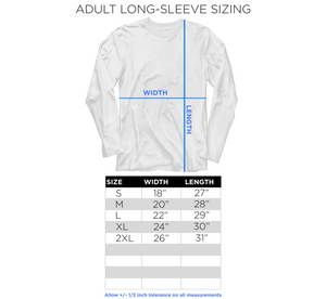Yellowstone Long Sleeve T-Shirt The Whole World is a Test White Tee - Yoga Clothing for You