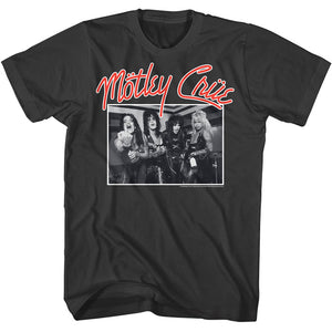 Motley Crue Stand and Deliver Men's T-shirt - Black - Yoga Clothing for You
