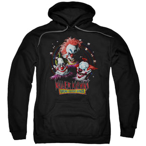 Killer Klowns From Outer Space Hoodie Popcorn Black Hoody - Yoga Clothing for You