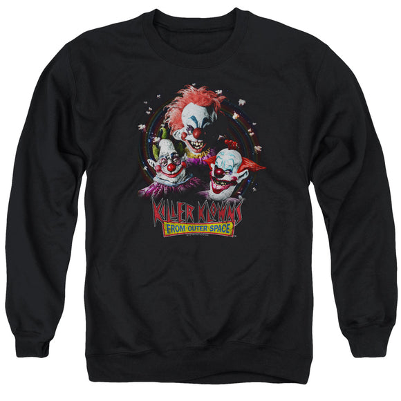 Killer Klowns From Outer Space Sweatshirt Popcorn Black Pullover - Yoga Clothing for You