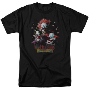 Killer Klowns From Outer Space T-Shirt Popcorn Black Tee - Yoga Clothing for You