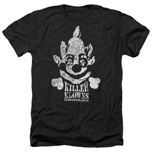 Killer Klowns From Outer Space Heather T-Shirt Kreepy Black Tee - Yoga Clothing for You