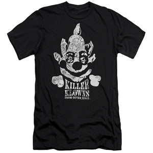 Killer Klowns From Outer Space Slim Fit T-Shirt Kreepy Black Tee - Yoga Clothing for You