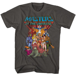 Masters of the Universe Character Photo Smoke T-shirt