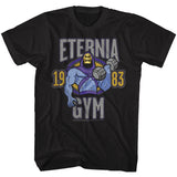 Masters of the Universe Skeletor Eternia Gym Black T-shirt