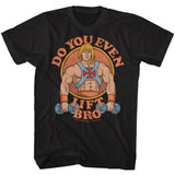 Masters of the Universe He-Man Do You Even Lift Black T-shirt