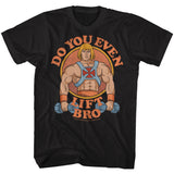 Masters of the Universe He-Man Do You Even Lift Black Tall T-shirt