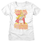 Masters of the Universe Ladies T-Shirt She-Ra Posing with Sword Tee