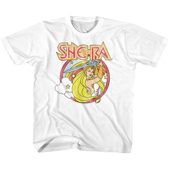 Masters of the Universe Kids T-Shirt She-Ra Rainbow Portrait Tee
