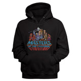 Masters of the Universe Character Photo with Logo Black Pullover Hoodie