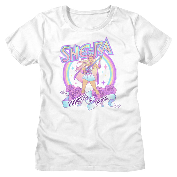 Masters of the Universe Ladies T-Shirt She-Ra Colorful Princess Tee