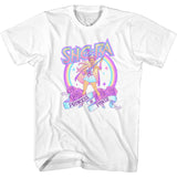 Masters of the Universe She-Ra Colorful Princess White T-shirt