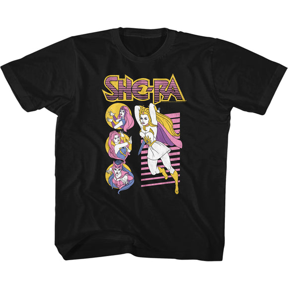 Masters of the Universe Kids T-Shirt She-Ra Three Poses Tee