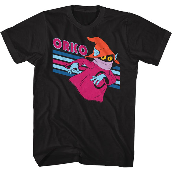 Masters of the Universe Orko Character Pose Black T-shirt