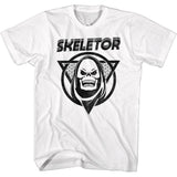 Masters of the Universe Skeletor Character Pose White T-shirt