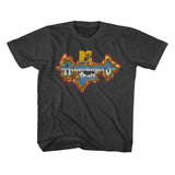 MTV Kids T-Shirt Headbangers Ball Flames Logo Tee - Yoga Clothing for You