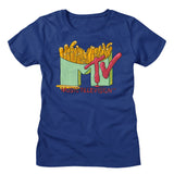 MTV Ladies T-Shirt French Fries Logo Tee - Yoga Clothing for You