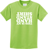 Kids Gymnastics T-shirt Handstand Youth Tee - Yoga Clothing for You