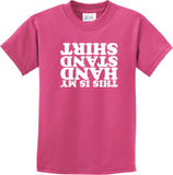 Kids Gymnastics T-shirt Handstand Youth Tee - Yoga Clothing for You