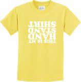 Kids Gymnastics T-shirt Handstand Youth Tee - Yoga Clothing for You