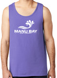 Manu Bay Surf Company 100% Cotton Heavyweight Pastel Tank Top - Yoga Clothing for You
