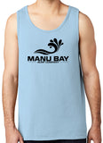 Manu Bay Surf Company 100% Cotton Heavyweight Pastel Tank Top - Yoga Clothing for You