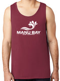Manu Bay Surf Company 100% Cotton Heavyweight Pastel Tank Top - Yoga Clothing for You