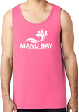 Manu Bay Surf Company 100% Cotton Heavyweight Pastel Tank Top - Yoga Clothing for You
