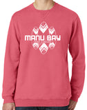 Manu Bay Surf Company SURFBOARDS Unisex V-Notch Sweatshirt - Yoga Clothing for You